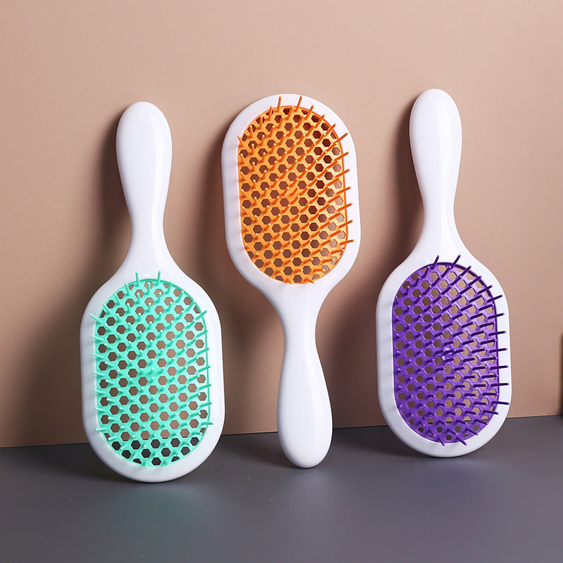 Hollow Comb Dry Wet Dual Purpose Honeycomb Hairdressing