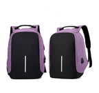 Multi-Functional Water Resistant USB Charging Computer Notebook Backpack Bag