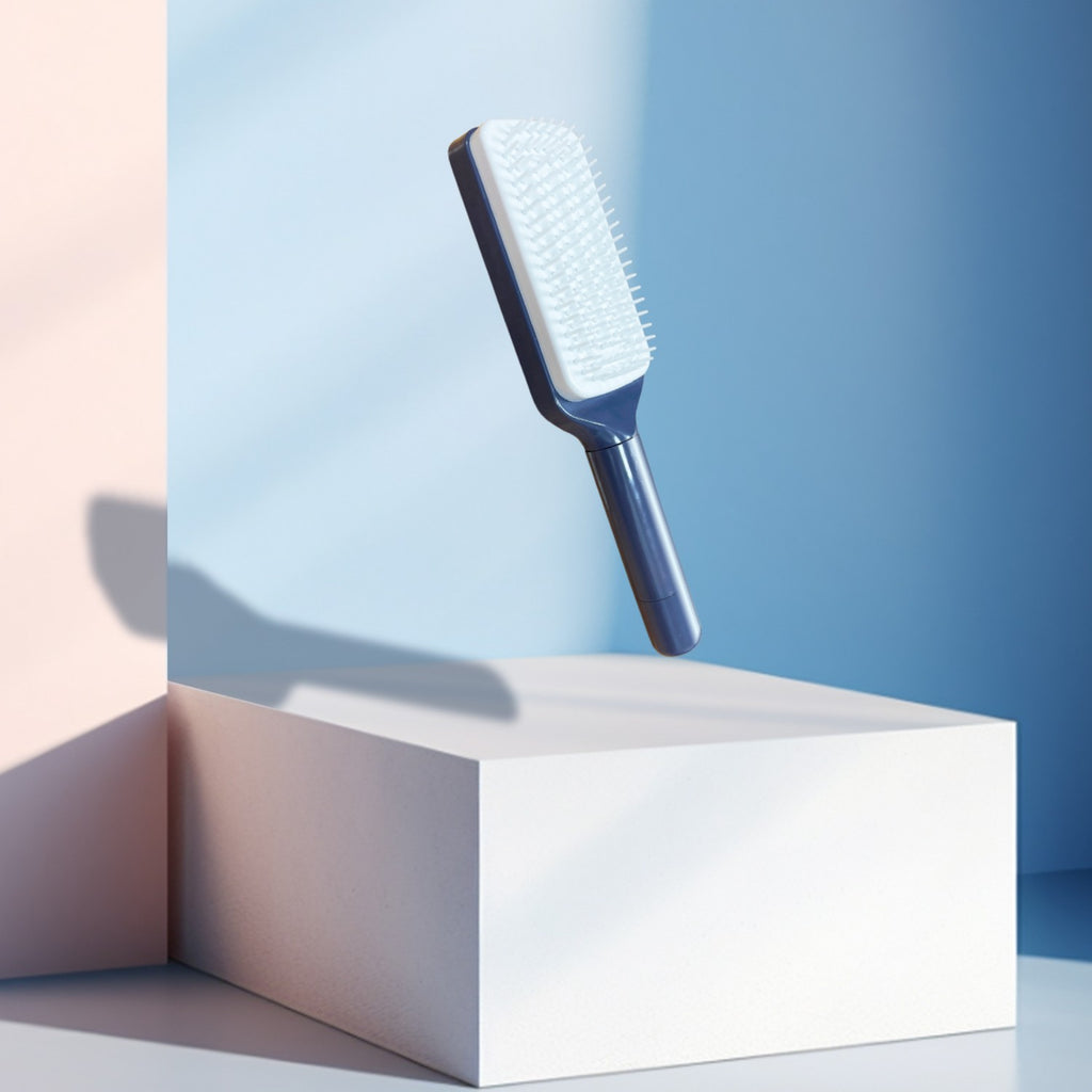 Rotating Comb Male And Female Combs Best-selling Retractable And Rotating Comb One-button Hair Removal, Anti-tangle, Anti-static, A Versatile And Portable Comb For Home Use.