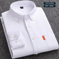 Pure Cotton Washed Oxford Woven Shirts Men