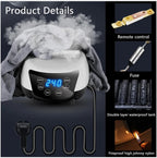 2300W Heated Clothes Horse Dryer Indoor Electric Washing Laundry Airer Only Dry
