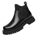 Men With Fashionable Personality And Elevated Martin Boots