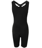 Women's Hollow Sleeveless Tight Jumpsuit