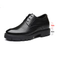 Winter Plus Velvet Men's Business Leather Shoes With Thick Soles