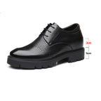 Winter Plus Velvet Men's Business Leather Shoes With Thick Soles
