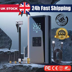 Car Tyre Inflator Cordless Digital USB Rechargeable Tire Air Compressor New