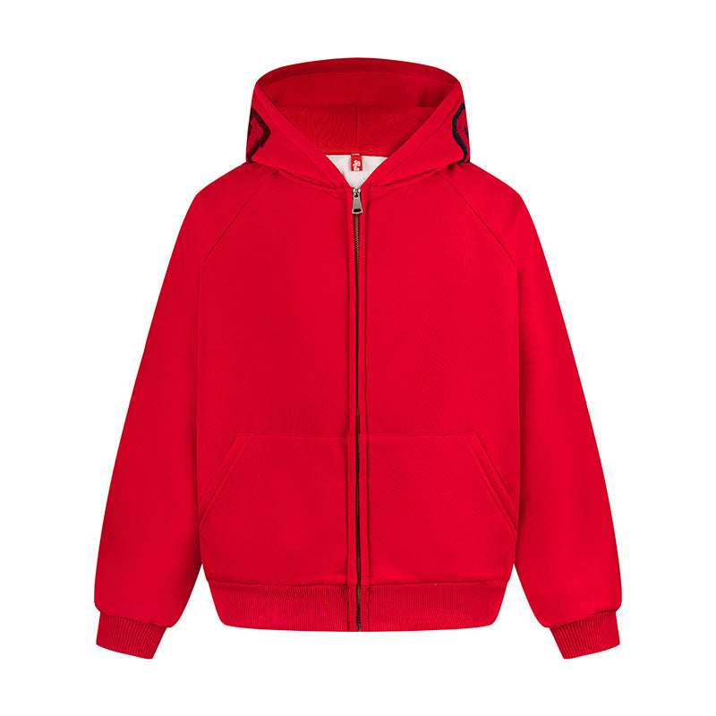 American-style Vintage Colorful Letter Hoodie