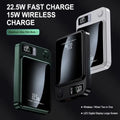 30000 MAh Magnetische Kabellose Powerbank, Superschnelles Aufladen, Tragbare Externe Akku-Powerbank Fr
