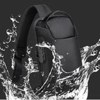 Waterproof USB Anti-theft Bag ftMen Oxford Crossbody Shoulder Bag Sling Multifunction Short Travel Messenger Chest Pack